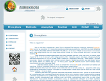 Tablet Screenshot of mirekkon.akwarium.net.pl